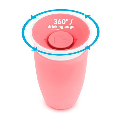 Munchkin Miracle 360 Sippy Cup – Rosa 296 ml +6 månader