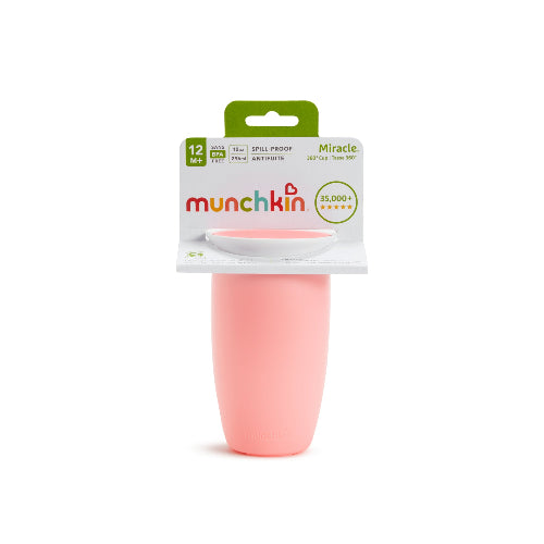 Munchkin Miracle 360 Sippy Cup – Rosa 296 ml +6 månader