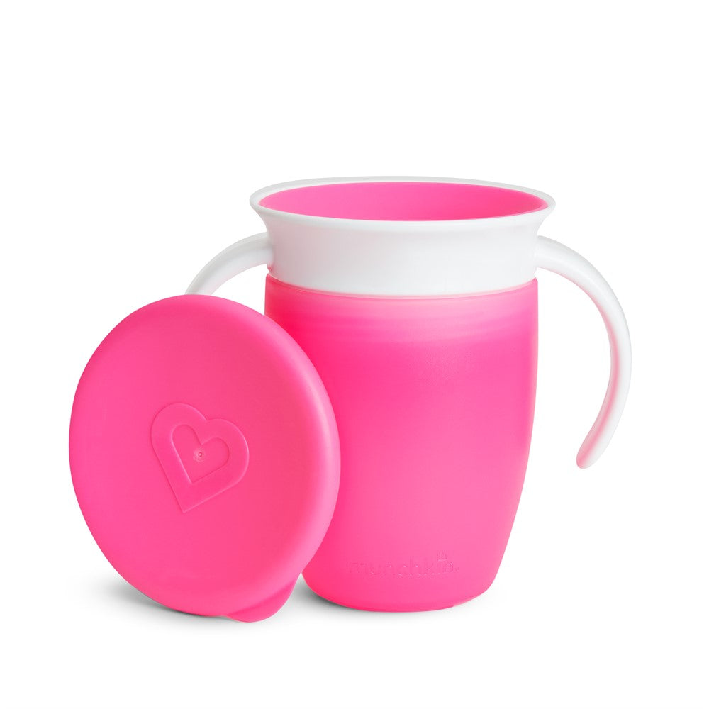 Munchkin Miracle 360 Trainer Cup – 207 ml – Rosa +6 månader