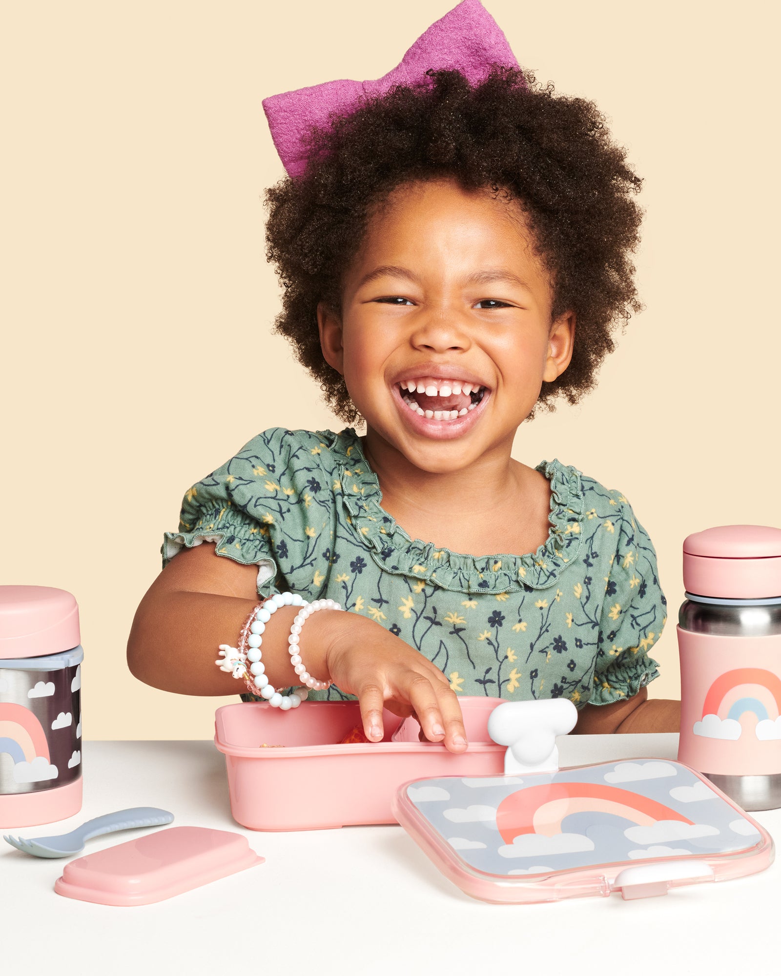 Skip Hop Spark Style Matlåda – Regnbåge