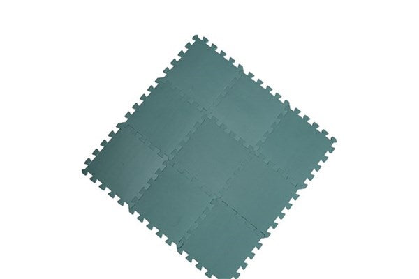 Dusty Green Skumgolv Lekmatta By BabyDan - Grön