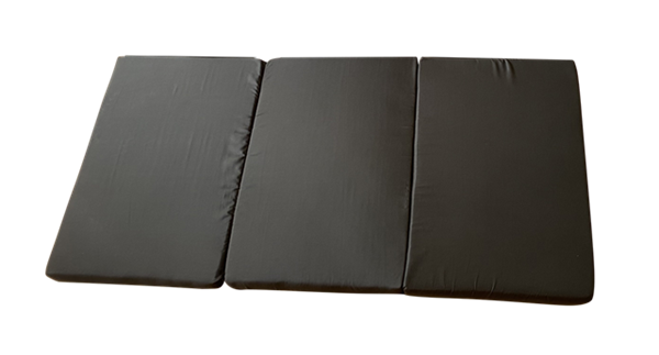 Hopfällbar Madrass 60x120 cm By BabyDan - Svart