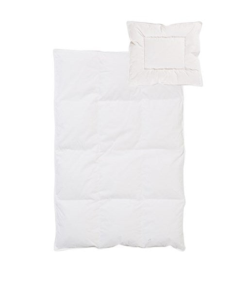 Microfiber Babytäcke/Kudde By BabyDan - Vit