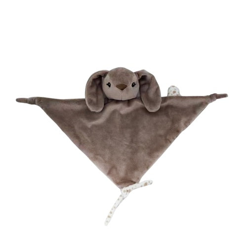 Carlo Baby Kaninsnutte med napphållare Mörkbrun