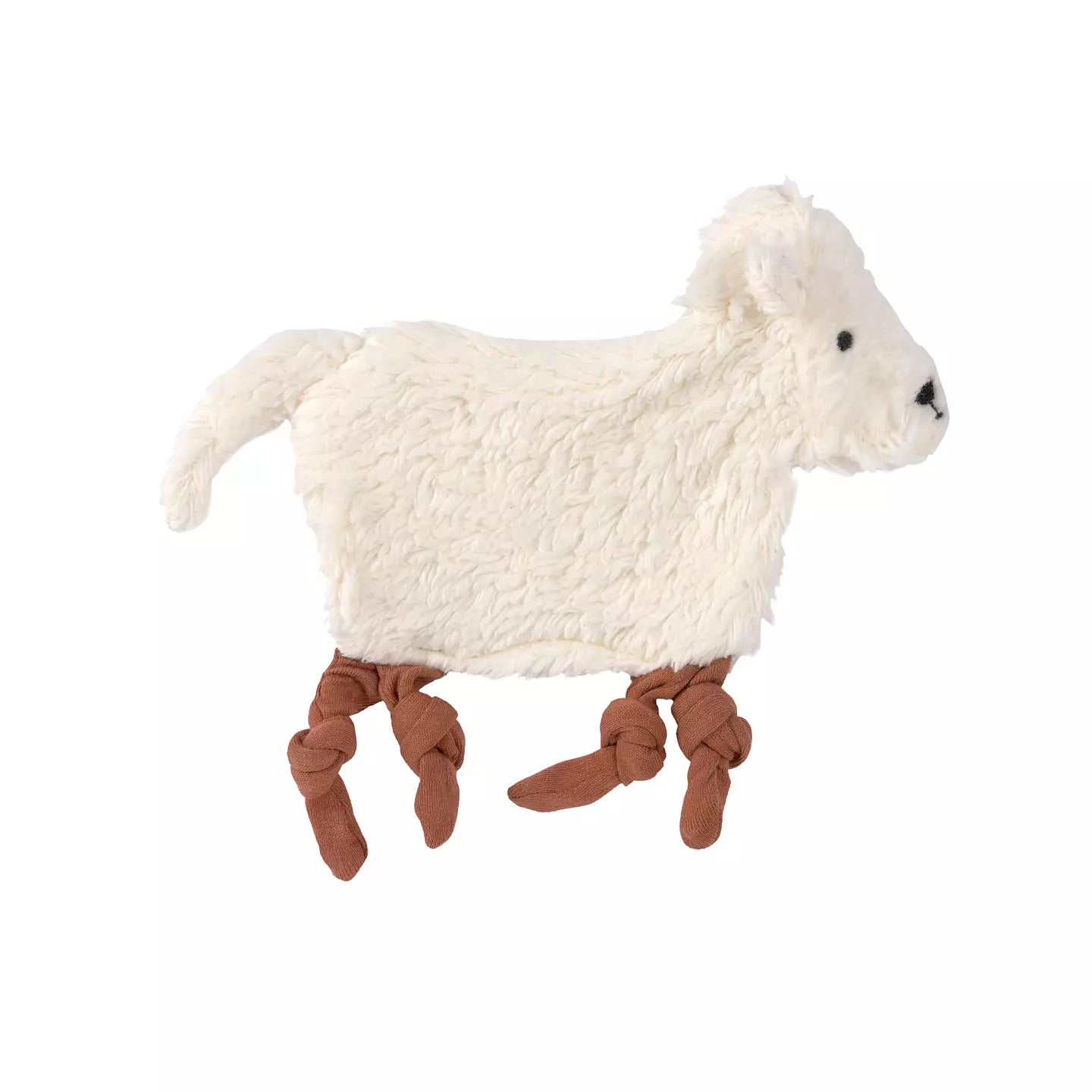 LÄSSIG GOTS Gosedjur med Napphållare – Tiny Farmer Får