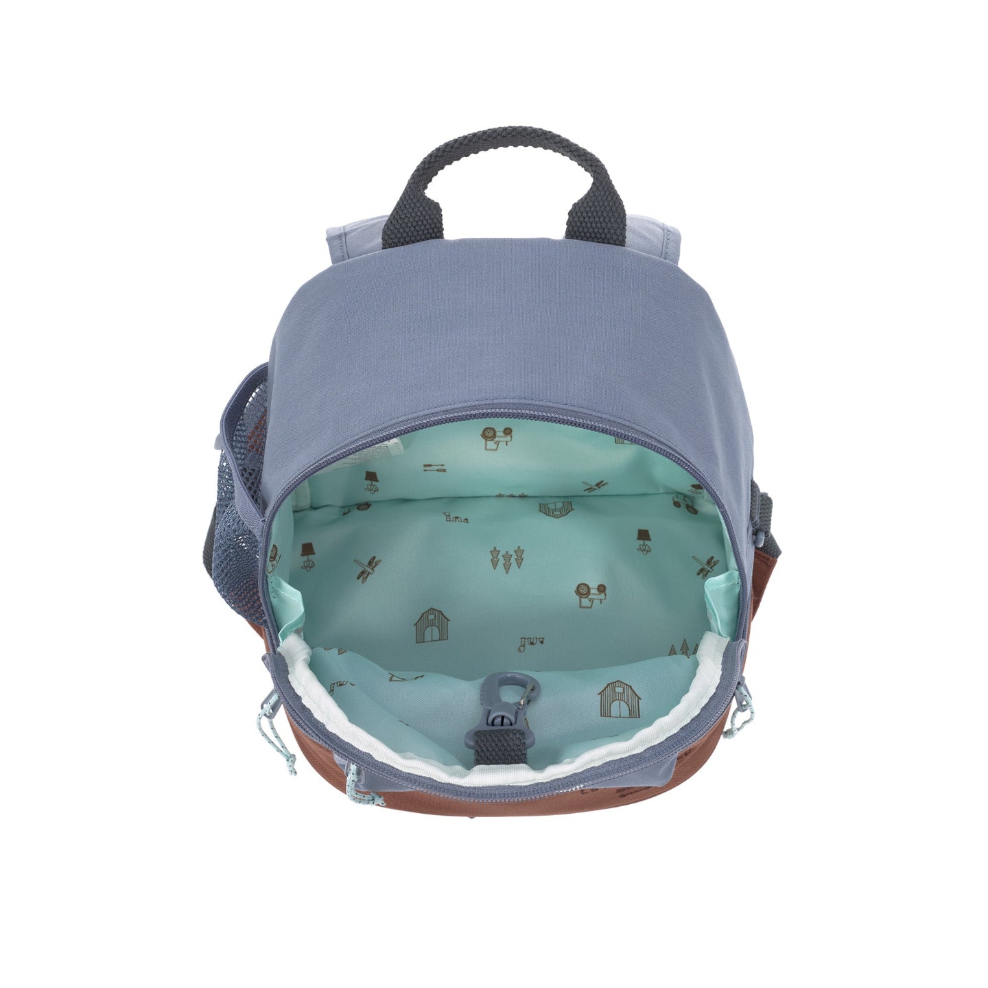 LÄSSIG Mini Ryggsäck Barn – Adventure Traktor Blå