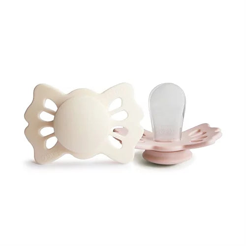 FRIGG Lucky Silicon 2-Pack Gräddvit & Rosa