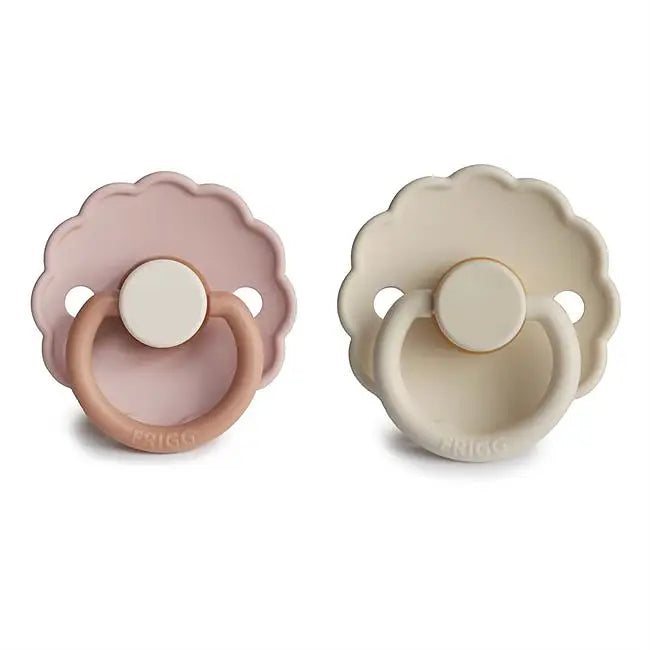 FRIGG Daisy Latexnapp 2-pack – Rosa & Beige