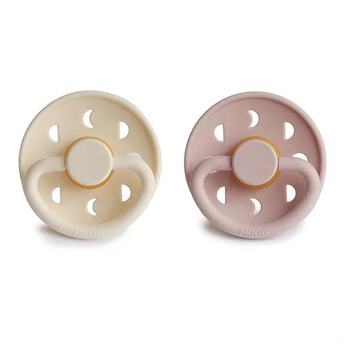 FRIGG Moon Phase Silicon 2-Pack Gräddvit & Rosa