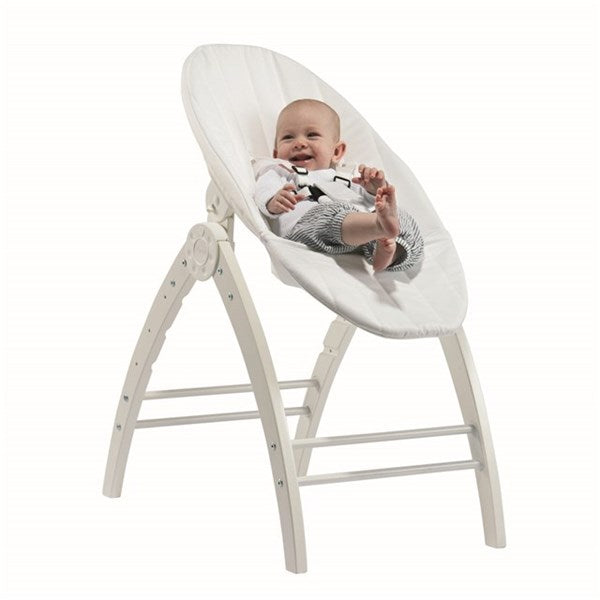Angel 3-i-1 (barnstol, babysitter och vagga) By BabyDan - Vit