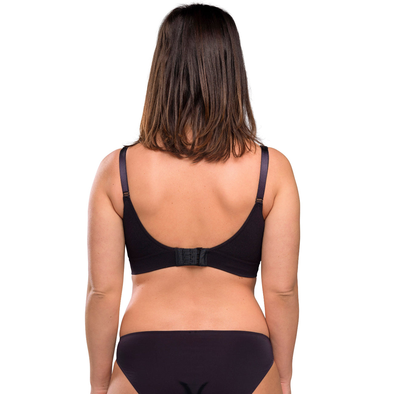 Carriwells Gravid- och Amningsbh 2-pack – Svart & Honung