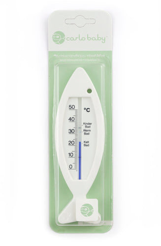Carlo Baby Badtermometer Fisk Vit