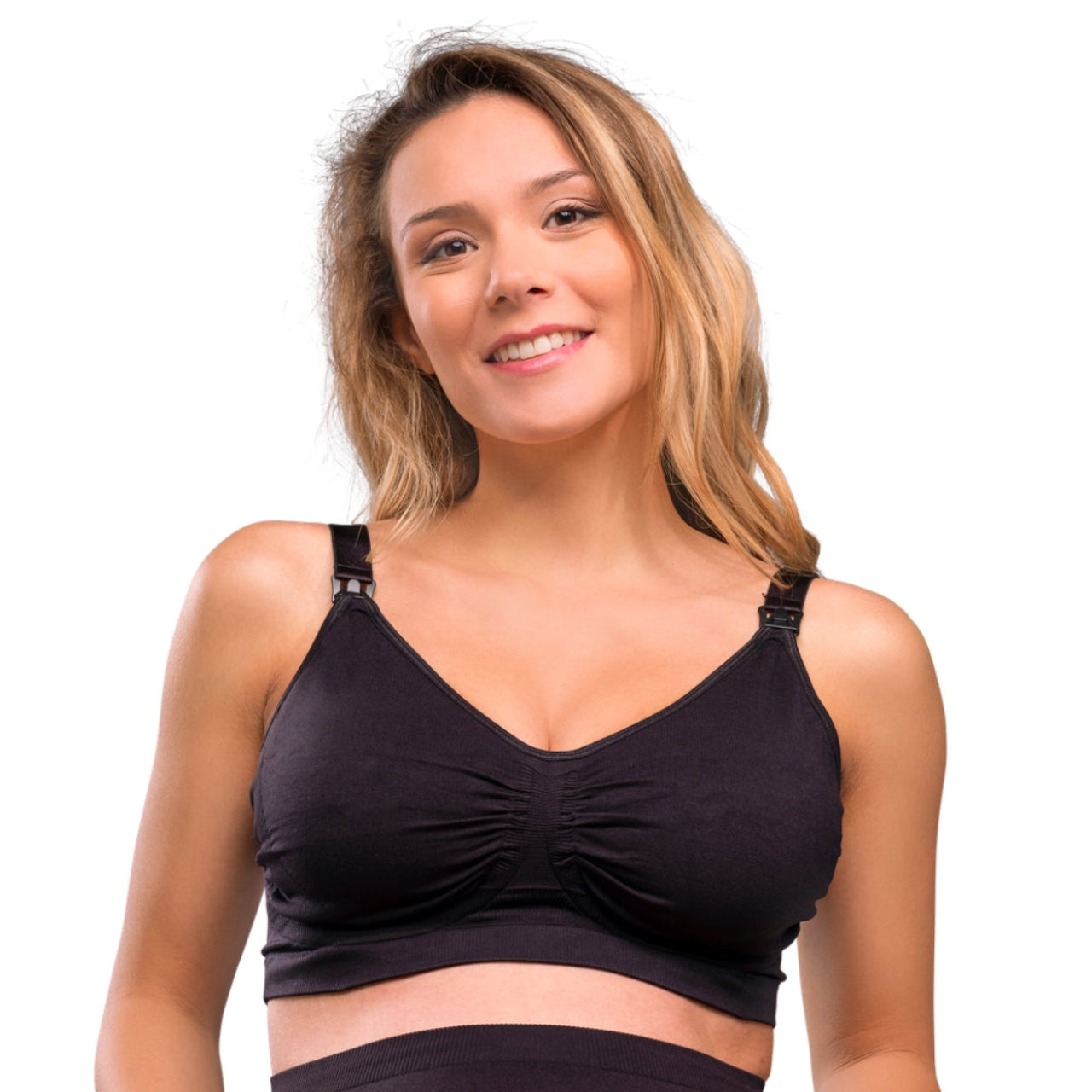 Carriwell Gravid- och Amningsbh Carri-Gel – Svart