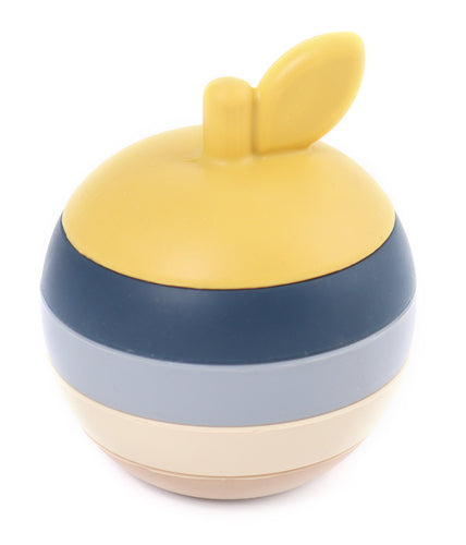 Carlo Baby Silicon Stacking Toy Apple 5 pcs