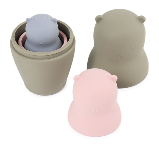 Carlo Baby Silicon Stacking Dolls 3 pcs