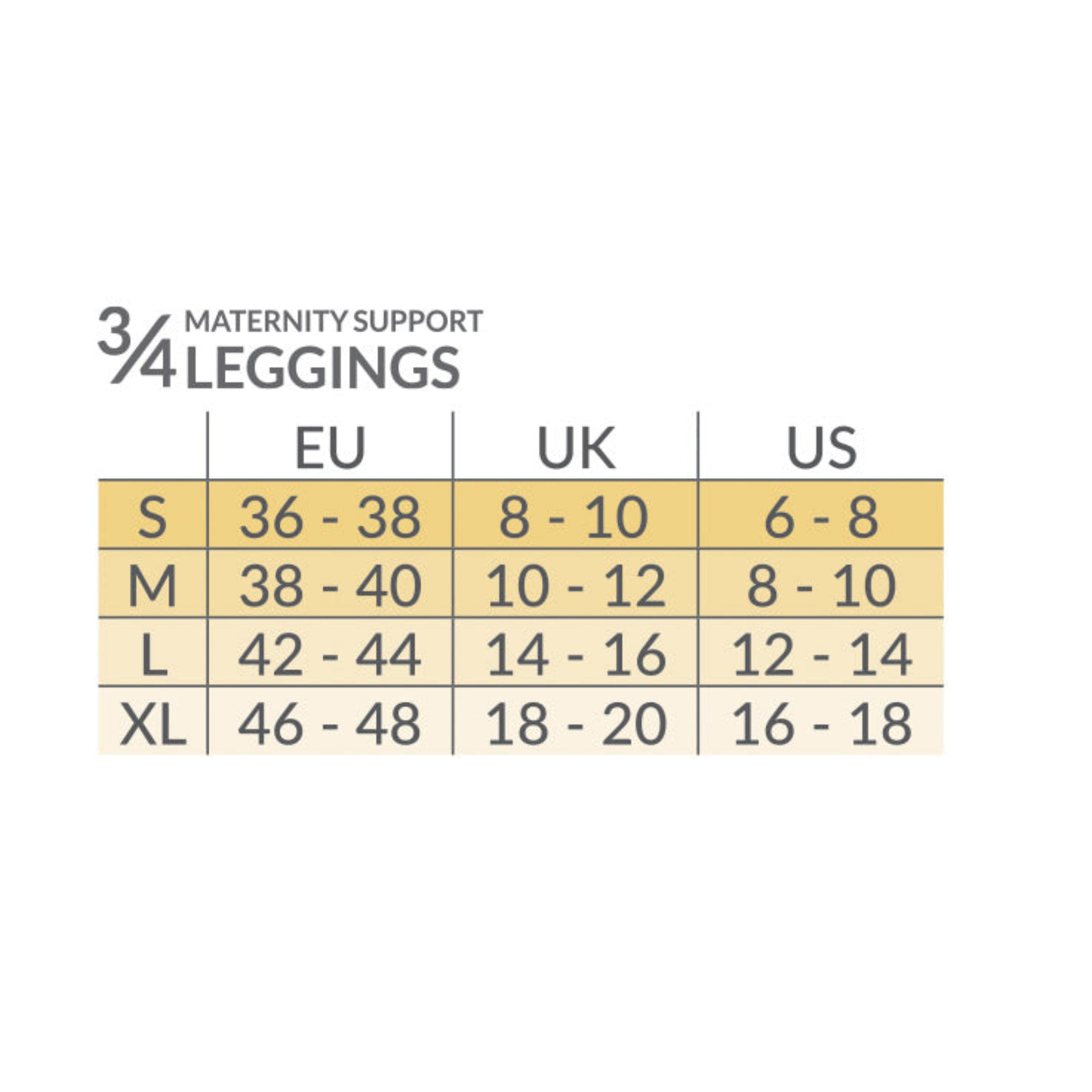 Carriwell 3/4 Mammaleggings – Svart