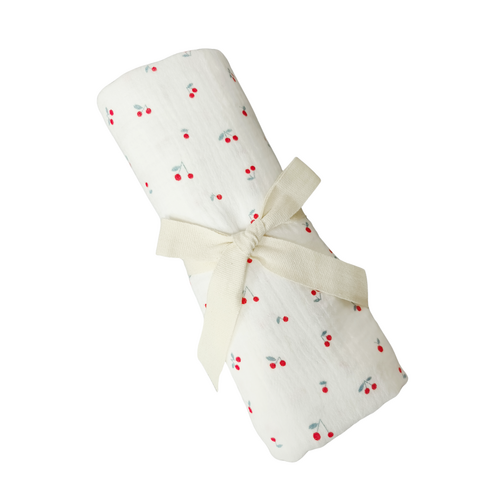 Carlo Baby Muslinfilt Körsbär