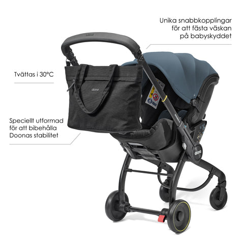 Doona Tote Bag Skötväska - Svart