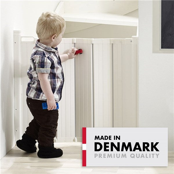 BabyDan Guard Me Säkerhetsgrind - Vit