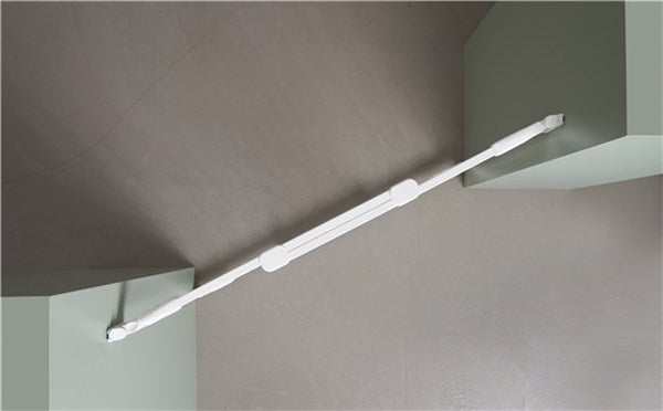 BabyDan FlexiFit Säkerhetsgrind Metall - Vit