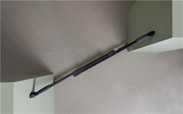 BabyDan FlexiFit Säkerhetsgrind Metall - Svart