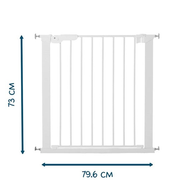 BabyDan Premier Säkerhetsgrind - Vit