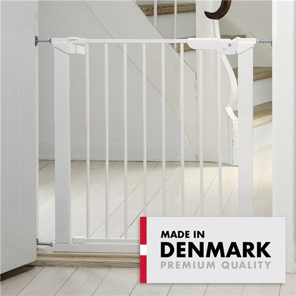 BabyDan Premier Säkerhetsgrind - Vit