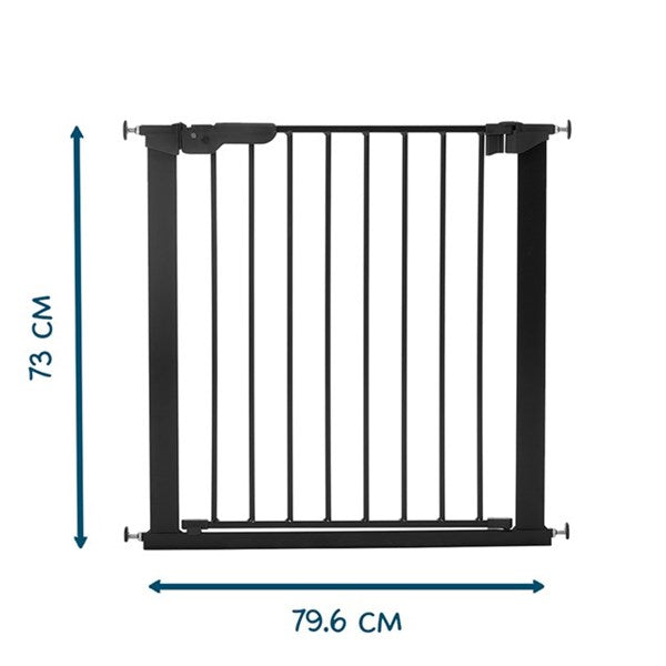 BabyDan Premier Säkerhetsgrind - Svart