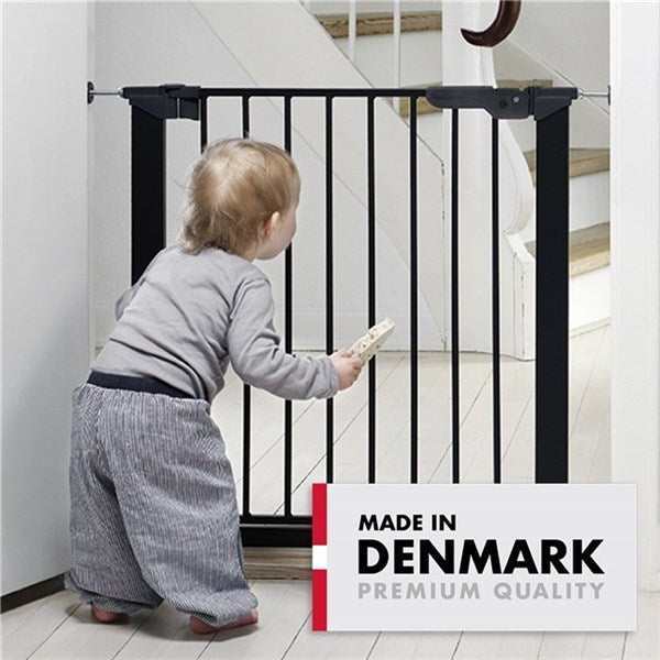 BabyDan Premier Säkerhetsgrind - Svart