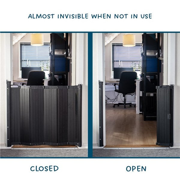 BabyDan Guard Me Wide Säkerhetsgrind - Svart