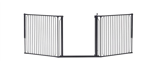BabyDan CombiFit L Säkerhetsgrindar - Svart 90cm - 223cm
