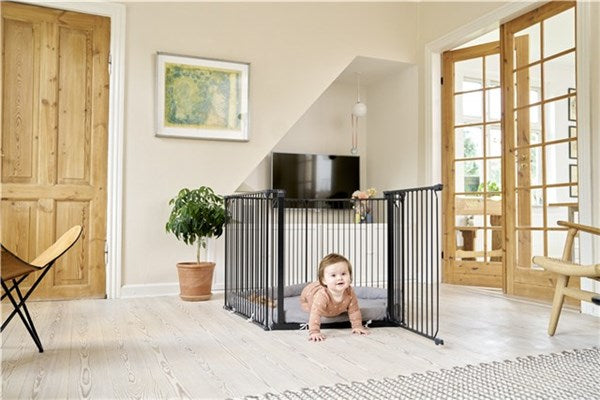 BabyDan CombiFit 5-sidig Lekhage - Svart