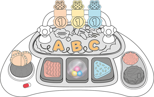 Gåstol By BabyDan - Beige