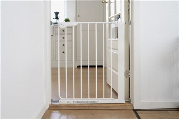 BabyDan SlimFit Säkerhetsgrindar - Vit 60,5 - 66,5 cm