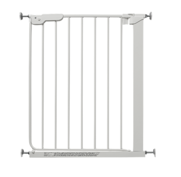 BabyDan SlimFit Säkerhetsgrindar - Vit 60,5 - 66,5 cm