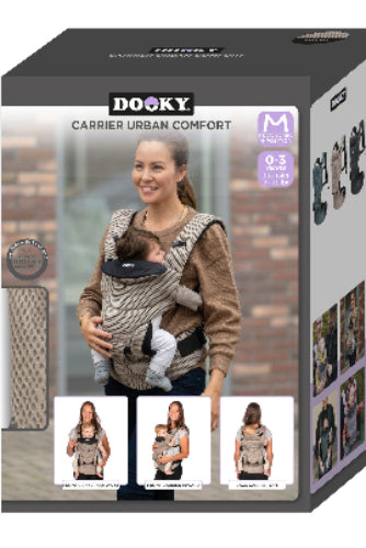 Dooky Bärsele Urban Comfort – Beige Desert (3,5–15 kg)