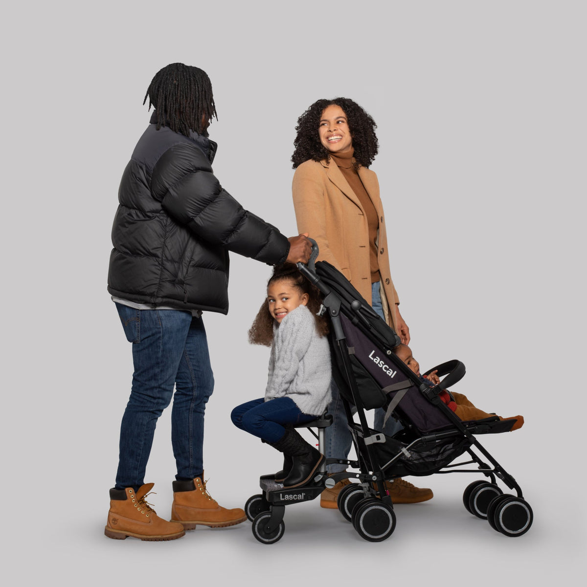 Lascal Buggy Board Maxi – Svart