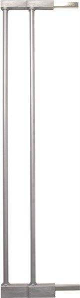 BabyDan Extend A Gate med 2 förlängningar – Silver