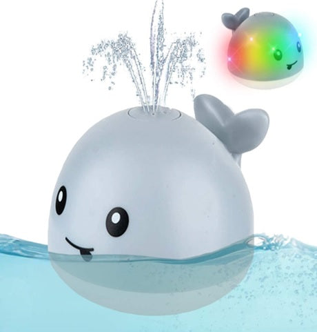 Carlo Baby Vattensprutande val med ljus +18m