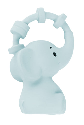 Carlo Baby Bit/badleksak - Ljusblå elefant