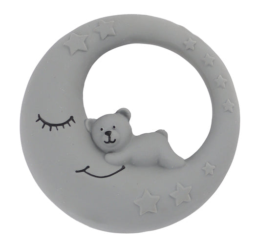 Carlo Baby Bit/badleksak - Grå måne