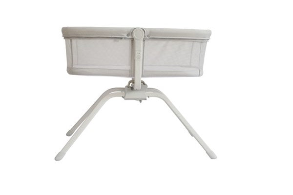 Safe & Airy Crib By BabyDan – Hopfällbar Och Gungande Vagga I Mesh Vit