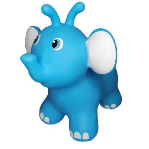 Gerardo Toys Jumpy Elefant – Blå