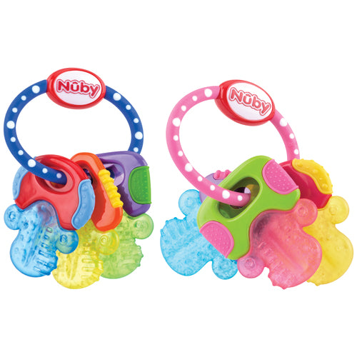 Nuby IcyBite Keys Bitring – 3 månader+