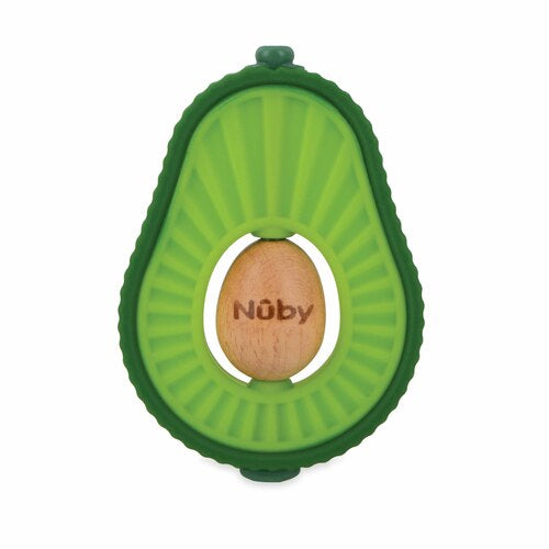 Nuby Bitring – Avocado Muncher 6 månader+