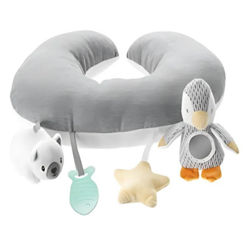 Nuby Little Penguin Tummy Time Pillow – Från 0 månader