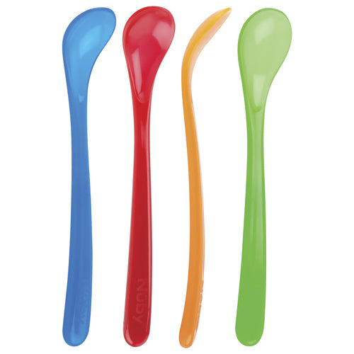 Nuby Sked med Långt Skaft – Från 6 månader