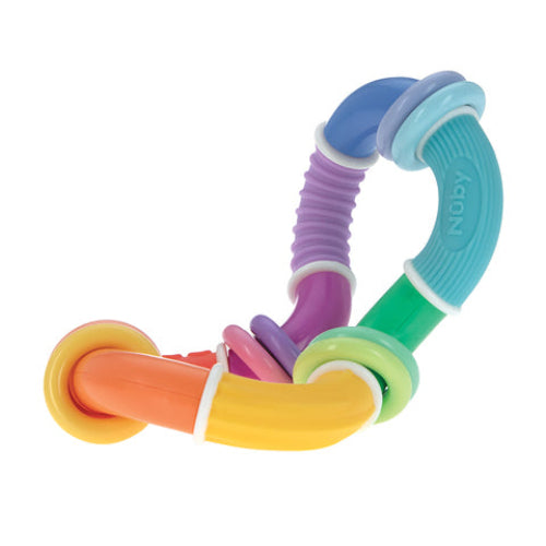 Nuby Bitleksak Twist & Rattle med Ringar +6m