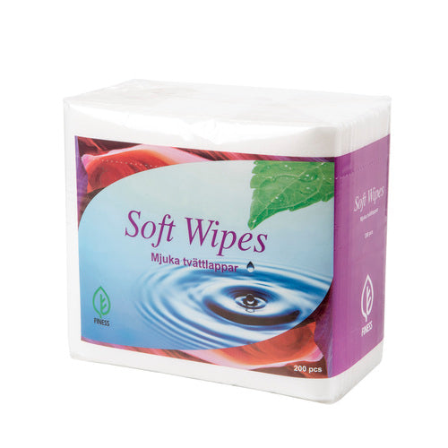 Finesse Tvättlapp papper 200 st/kfp
