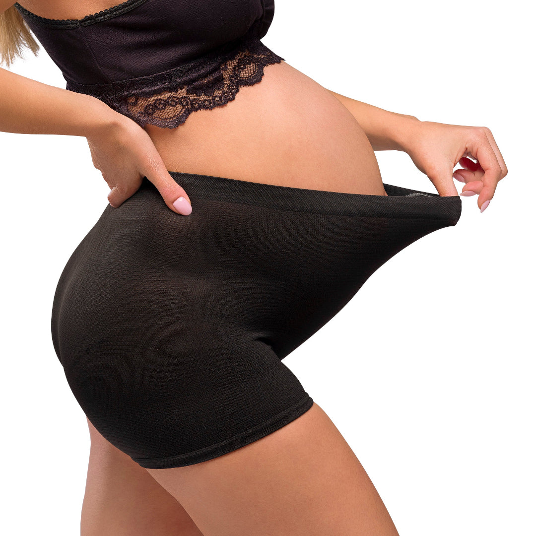 Carriwell Gravid och Sjukhustrosor - Svart 2-pack